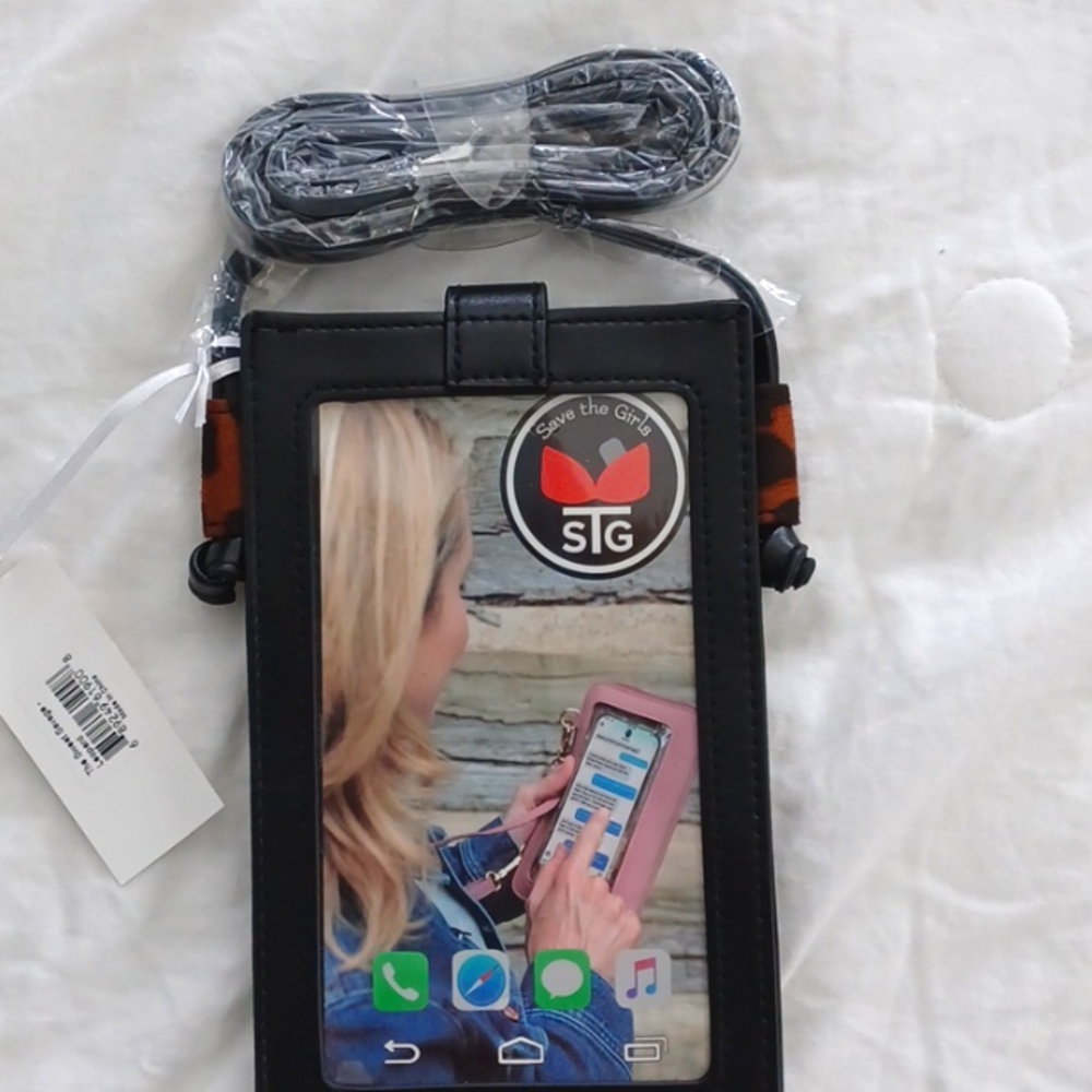 Cross shoulder Touch screen purse